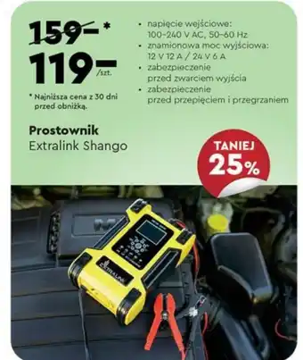 Biedronka Prostownik Extralink Shango oferta