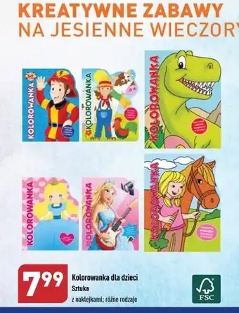ALDI Kolorowanka dla dzieci Sztuka oferta