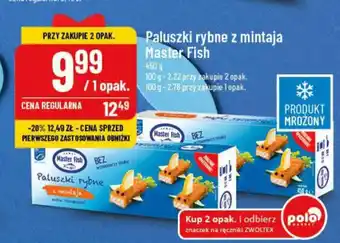 Polomarket Paluszki rybne z mintaja Master Fish 450g oferta