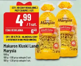 Polomarket Makaron Kluski Lane Marysia 500g oferta