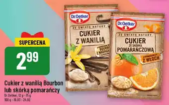 Polomarket Cukier z wanilią Bourbon lub skórką pomarańczy Dr.Oetker 12-15g oferta