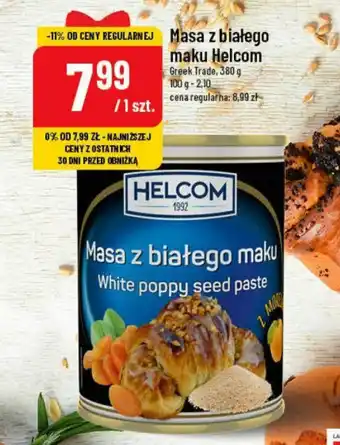 Masa z białego maku HELCOM Greek Trade 380 g