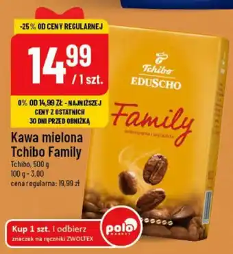 Polomarket Kawa mielona Tchibo Family 500g oferta