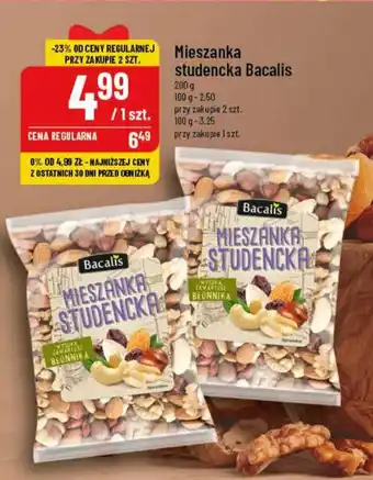 Polomarket Mieszanka studencka Bacalis 200 g oferta