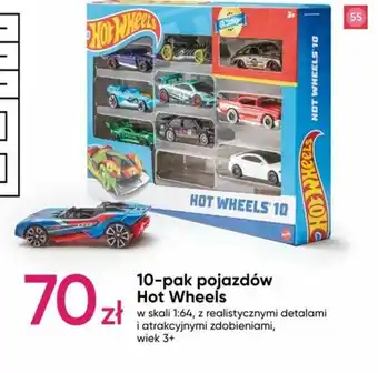 Pepco 10-pak pojazdów Hot Wheels oferta