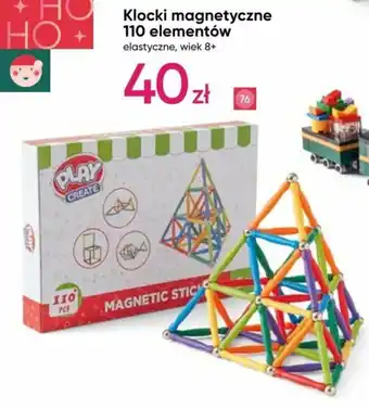 Pepco Klocki magnetyczne 110 elementów oferta