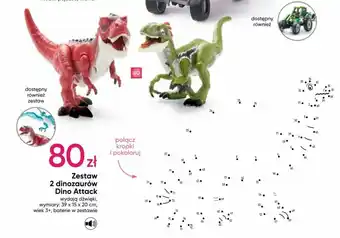 Pepco Zestaw 2 dinozaurów Dino Attack oferta