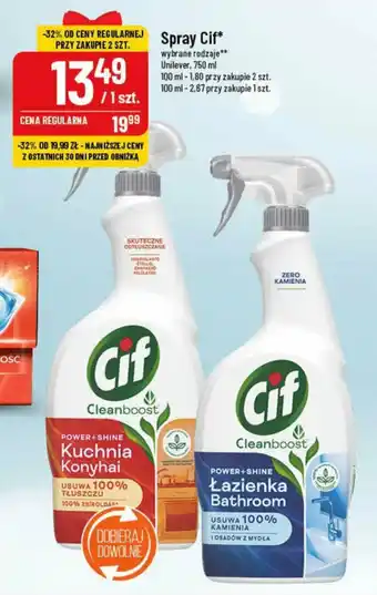 Polomarket Spray Cif Unilever, 750 ml oferta