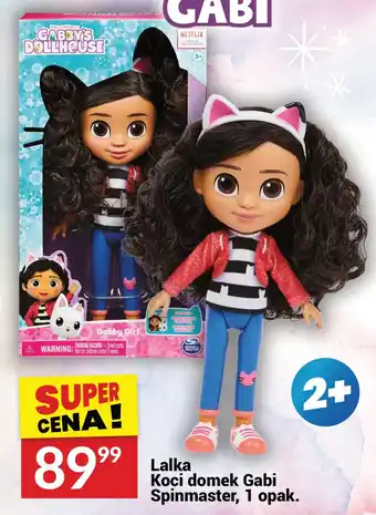 Twój Market Lalka Koci domek Gabi Spinmaster oferta