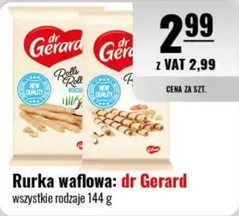 Eurocash Rurka waflowa: dr Gerard 144 g oferta