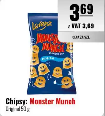 Eurocash Chipsy: Monster Munch 50 g oferta