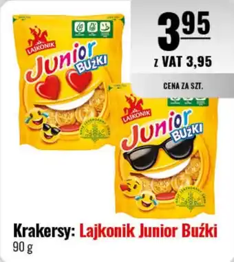 Eurocash Krakersy: Lajkonik Junior Buźki 90 g oferta