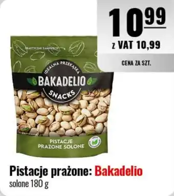 Eurocash Pistacje prażone: Bakadelio 180 g oferta