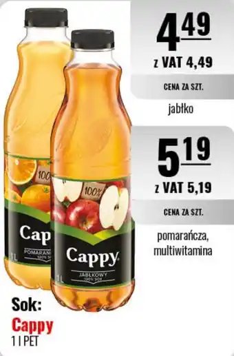 Eurocash Sok: Cappy 1 l oferta