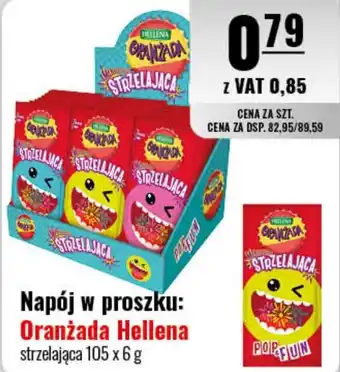 Eurocash Napój w proszku: Oranżada Hellena 105 x 6 g oferta