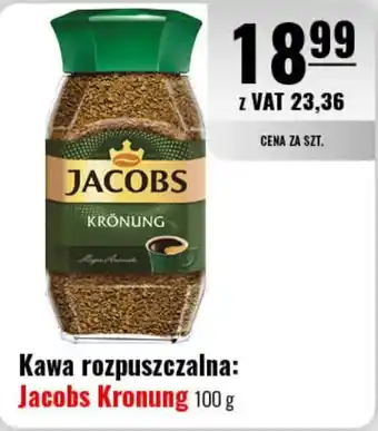 Eurocash Kawa rozpuszczalna: Jacobs Kronung 100 g oferta