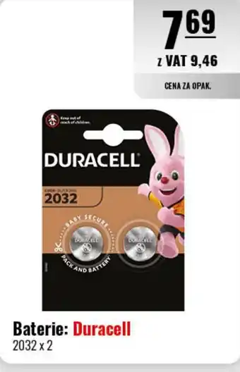 Eurocash Baterie: Duracell 2032 x 2 oferta