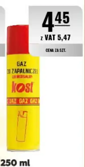 Eurocash GAZ 250 ml oferta