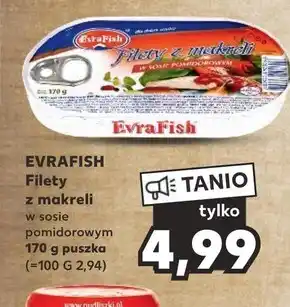 Kaufland Ryba w sosie pomidorowym oferta