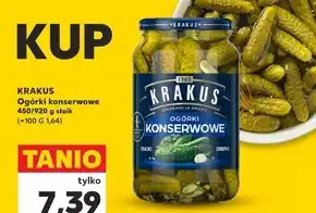 Kaufland Krakus ogórki konserwowe 920 g oferta