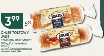 Chata Polska CHLEB TOSTOWY JAUS 500 g oferta
