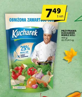Groszek Przyprawa kucharek mniej soli 400g oferta