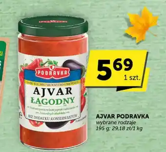Groszek AJVAR PODRAVKA wybrane rodzaje 195 g oferta