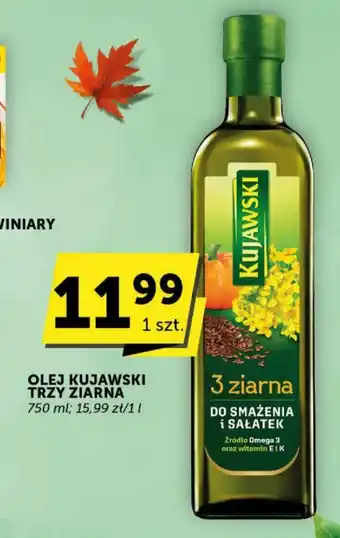 Groszek OLEJ KUJAWSKI TRZY ZIARNA 750ml oferta