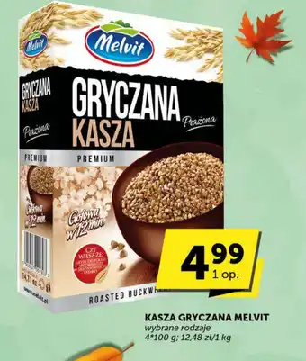 Groszek Kasza gryczana melvit 4x100g oferta
