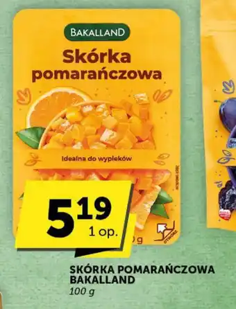 Groszek SKÓRKA POMARAŃCZOWA BAKALLAND 100 g oferta