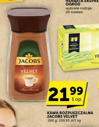 Groszek KAWA ROZPUSZCZALNA JACOBS VELVET 200g oferta