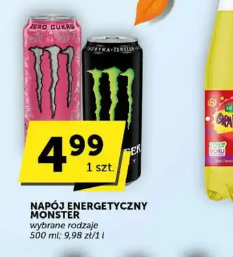 Groszek NAPÓJ ENERGETYCZNY MONSTER 500ml oferta