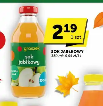 Groszek Sok SOK JABŁKOWY 330 ml oferta