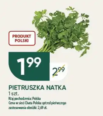 Chata Polska PIETRUSZKA NATKA 1szt. oferta