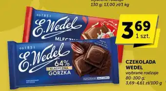 Groszek CZEKOLADA WEDEL 80-100 g oferta