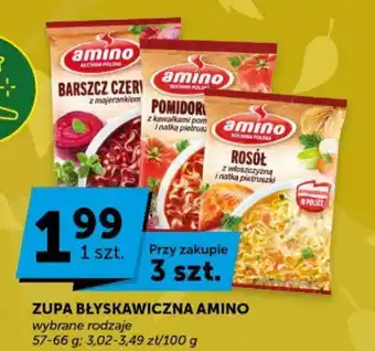 Groszek ZUPA BŁYSKAWICZNA AMINO oferta