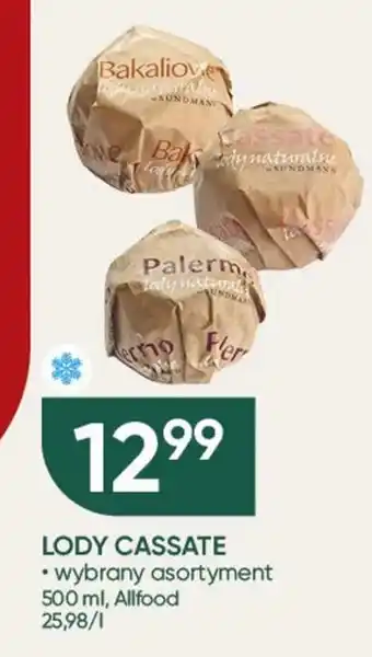Chata Polska LODY CASSATE Allfood 500 ml oferta