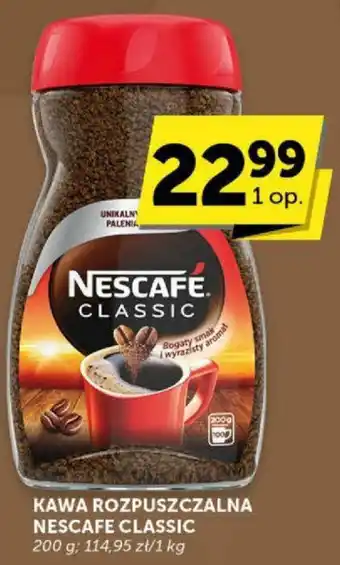 Groszek KAWA ROZPUSZCZALNA NESCAFE CLASSIC 200 g oferta