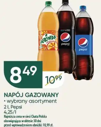 Chata Polska NAPÓJ GAZOWANY pepsi 2l oferta
