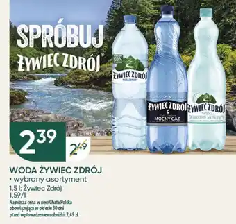 WODA ŻYWIEC ZDRÓJ 1,5l