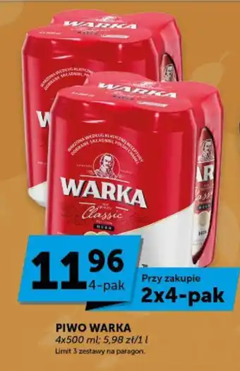 Groszek PIWO WARKA 4x500 ml oferta