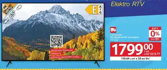 Selgros TELEFUNKEN TELEWIZOR LED 65" 65UAG8030 oferta