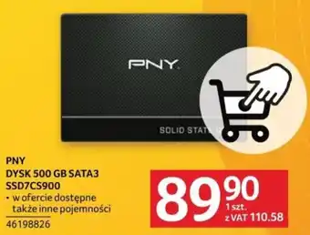 Selgros PNY DYSK 500 GB SATA3 oferta
