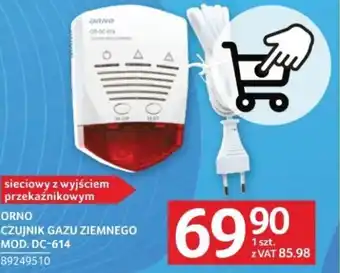 Selgros ORNO CZUJNIK GAZU ZIEMNEGO MOD. DC-614 oferta