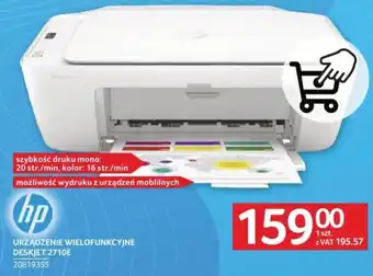 Selgros hp URZĄDZENIE WIELOFUNKCYJNE DESKJET 2710E oferta