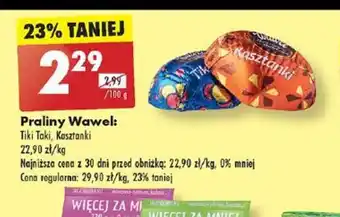 Biedronka Praliny Wawel 100g oferta