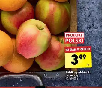 Biedronka Jabłko polskie XL na wagę 1kg oferta