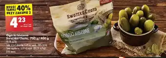 Biedronka Ogórki kiszone Swojska Chata, 700 g/400 g oferta