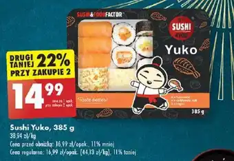 Biedronka Sushi Yuko, 385 g oferta