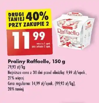Biedronka Praliny Raffaello, 150 g oferta